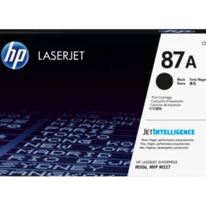 HP 87A Black Original LaserJet Toner Cartridge CF287A