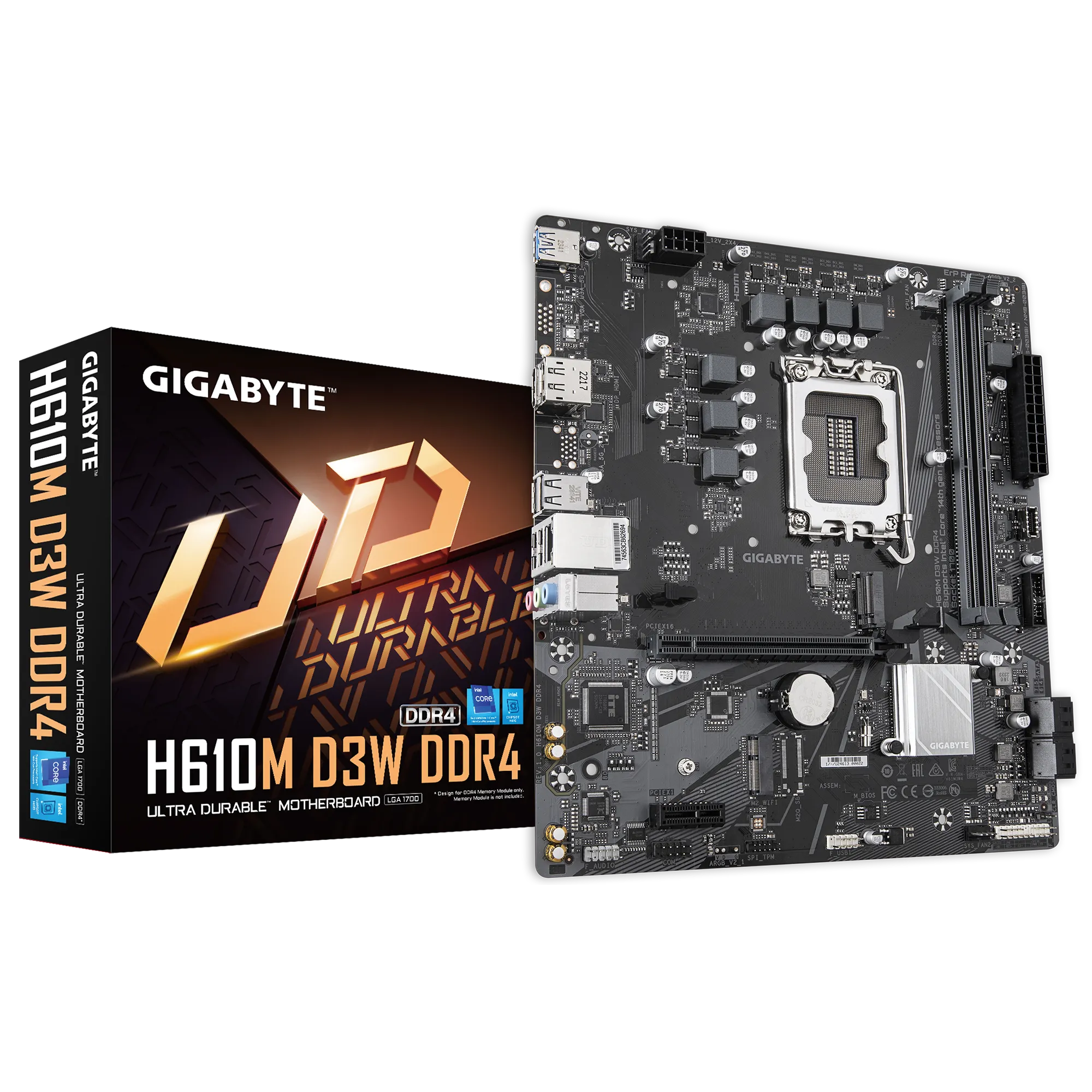 Gigabyte H610M D3W DDR4 Motherboard