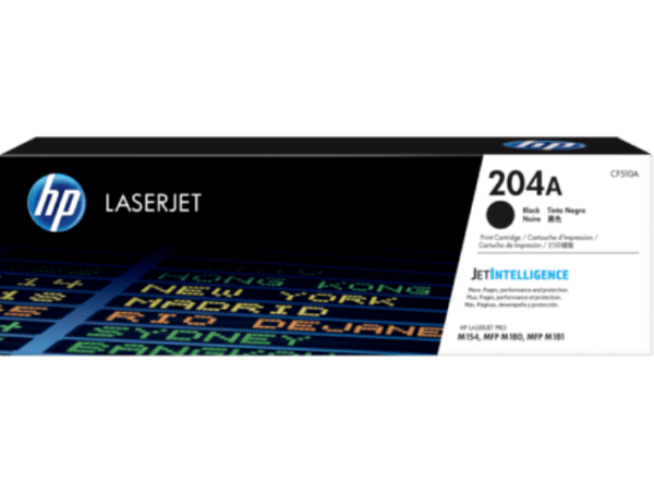 HP 204A LaserJet Toner Cartridge, black