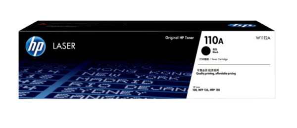 HP 110A Black Original LaserJet Toner Cartridge