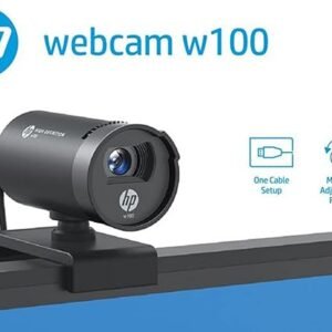 HP w100 480P Digital Webcam with Built-in Mic