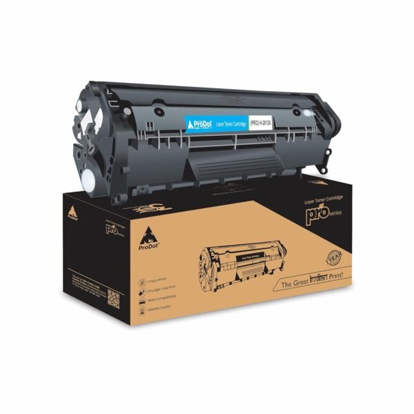 Prodot PLH-2612A 12A Black Toner Cartridge