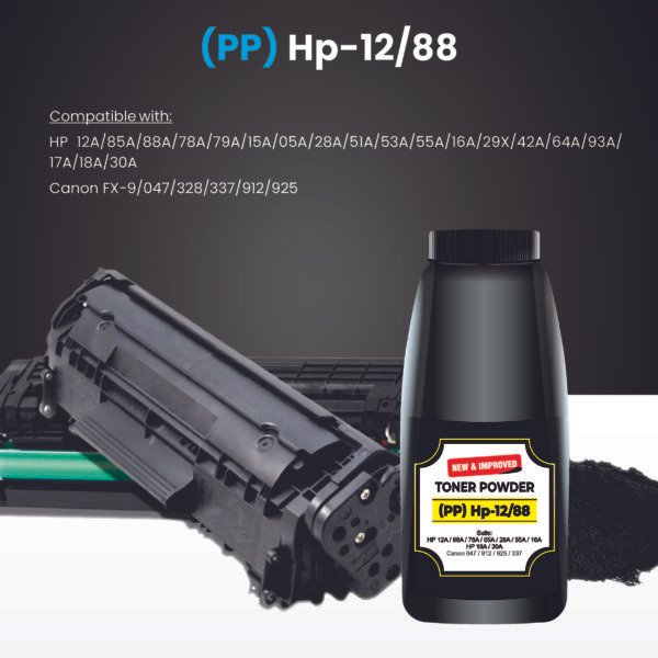 Prodot HP 12A 88A Compatible Laser Toner Powder 100 Gms