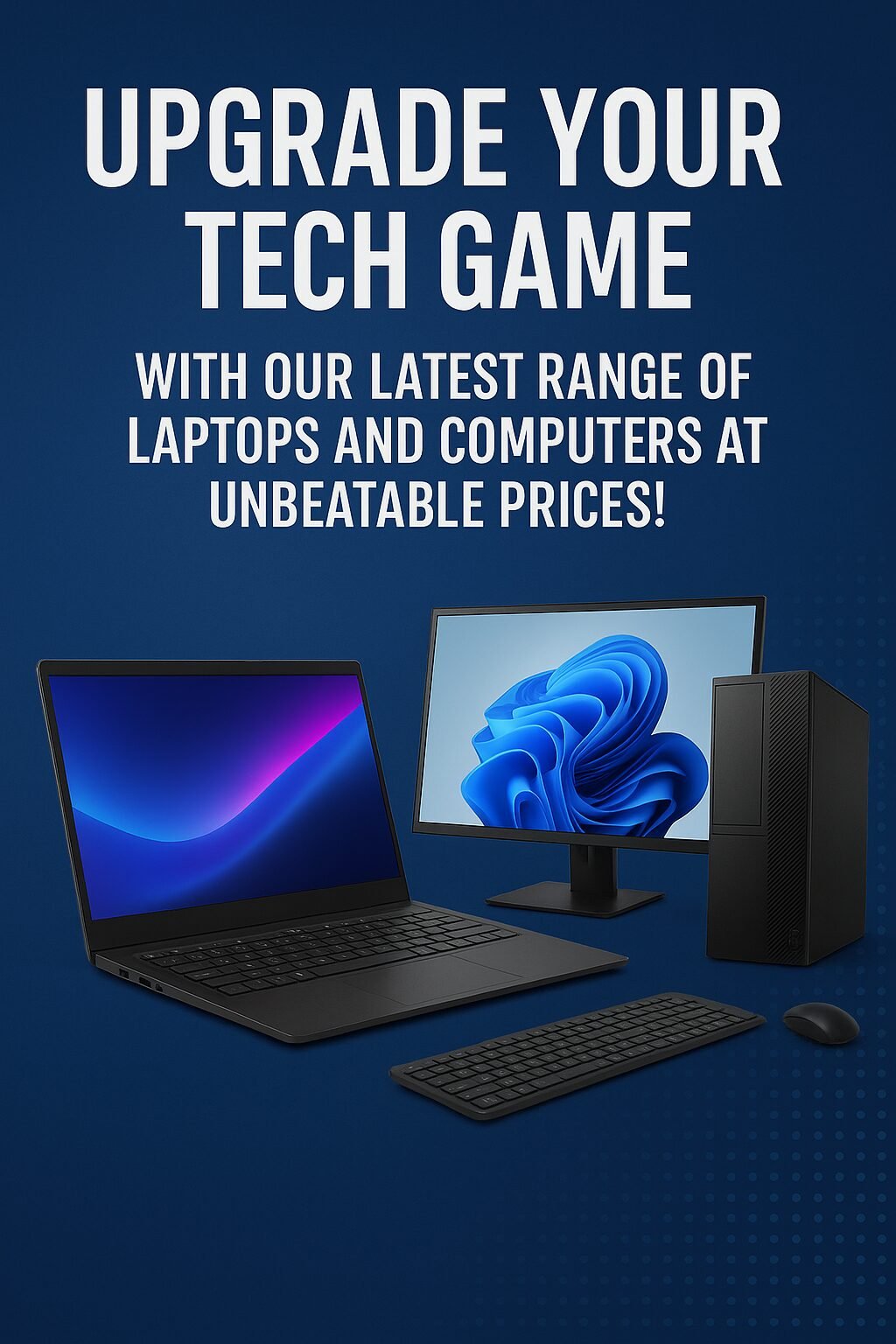 Upgrade Your Tech Game with Our Latest Range of Laptops and Computers!