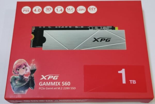 XPG GAMMIX S60 PCIe Gen4 x4 M.2 2280 NVMe SSD 1TB