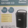 Gobbler GS1488CD Cross Cut Paper Shredder
