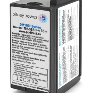 Pitney Bowes DM100i Series 793 5SB Blue Ink Cartridge