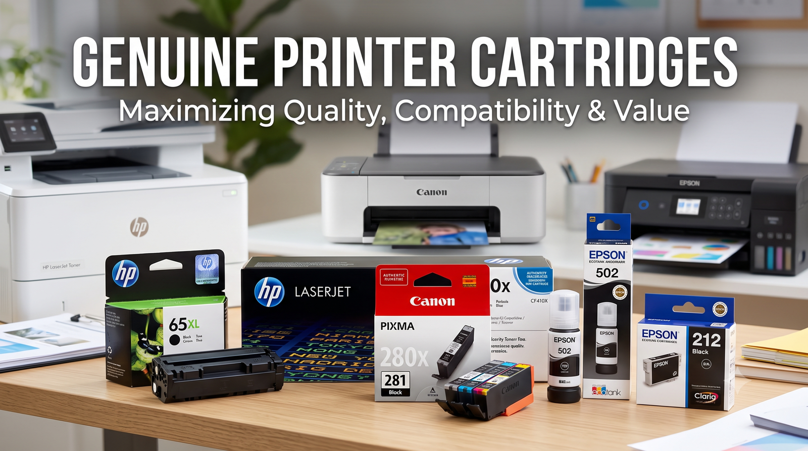 genuine printer cartridges