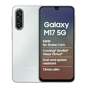 Samsung Galaxy M17 5G Mobile (Moonlight Silver, 4GB RAM, 128GB Storage) 11 Samsung Galaxy M17 5G Mobile (Moonlight Silver, 4GB RAM, 128GB Storage)
