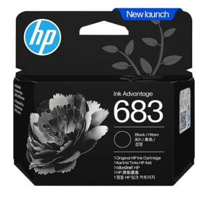 HP 683 Black Ink Advantage Cartridge