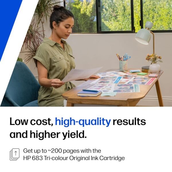 HP 683 Tri Color Ink Advantage Cartridge