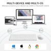 Rapoo 9010M Wireless Keyboard and Mouse Combo